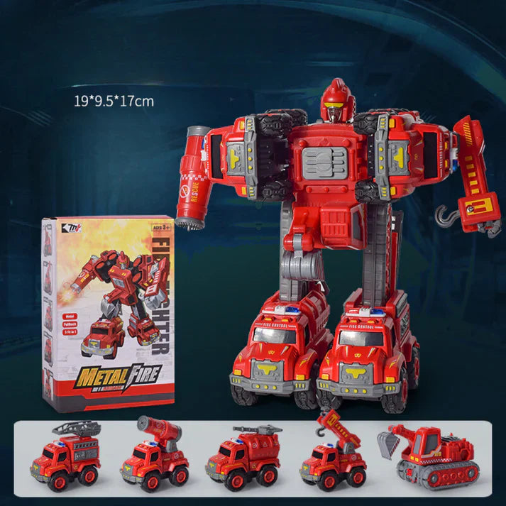 5-in-1 Transformer Car Play Set