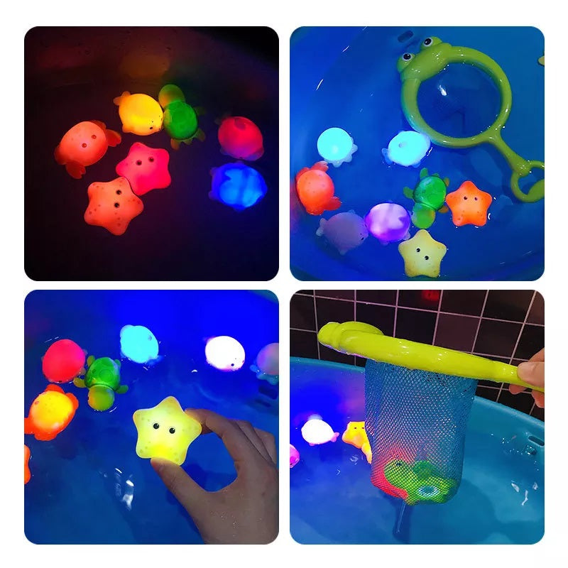 Light-Up Floating Animal Bath Toys