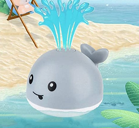 Whale Spray Bath Toy with LED Lights