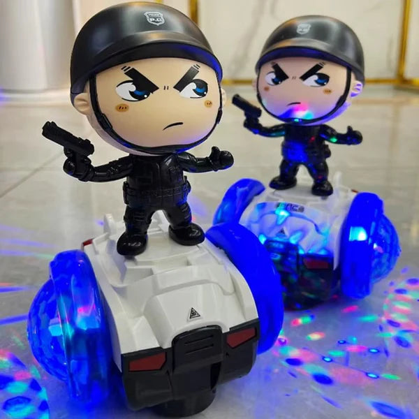 Musical balance car with lights and sounds