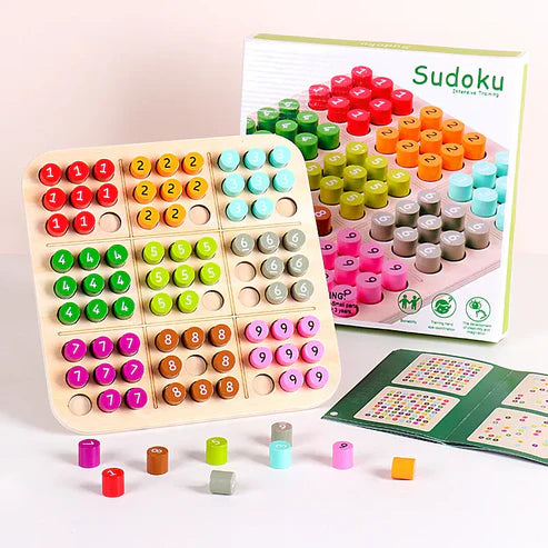 3D wooden sudoku – hours of fun & development