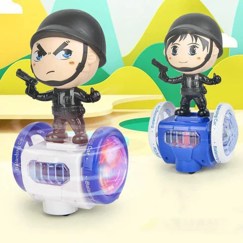 Musical balance car with lights and sounds