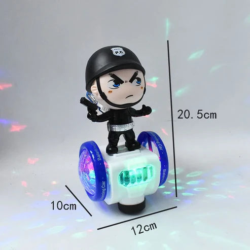 Musical balance car with lights and sounds
