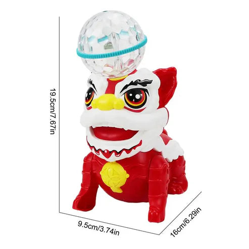 Dancing Lion Toy - Music & Light Effects