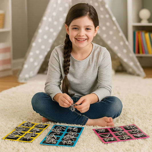 BrainBox – brain teaser and logic puzzle set for children