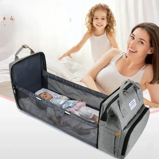 2-in-1 baby backpack in an elegant design