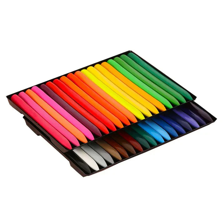 Colorful mess-free drawing set