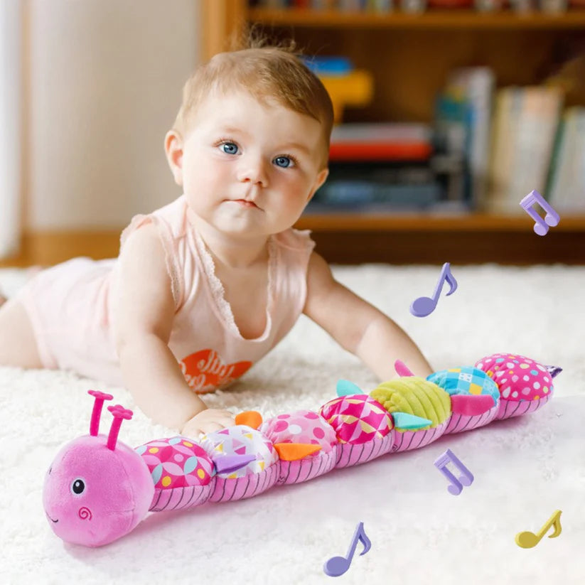 Sensory Plush Rattle and Musical Caterpillar