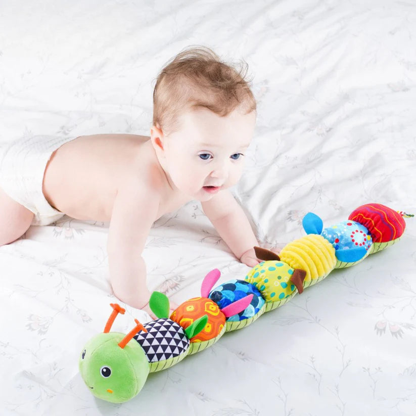 Sensory Plush Rattle and Musical Caterpillar