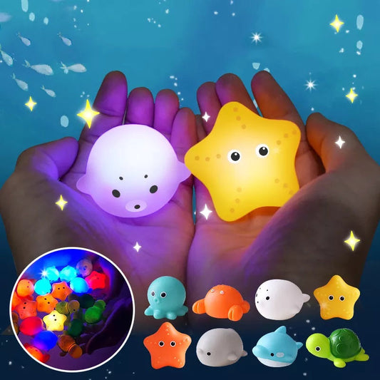 Light-Up Floating Animal Bath Toys