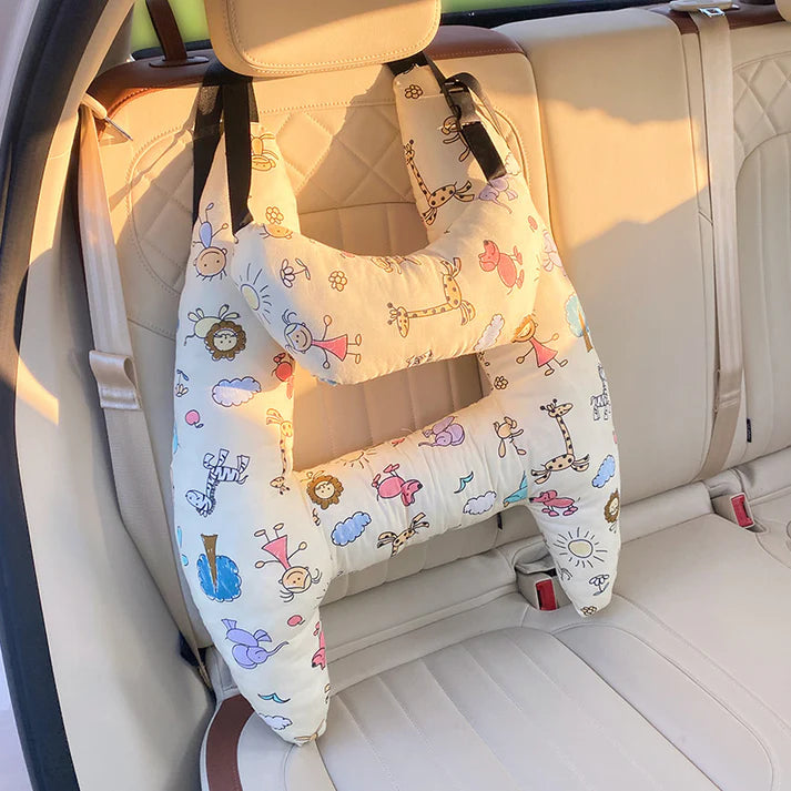 Comfortable car pillow for children