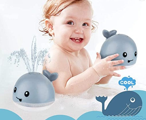 Whale Spray Bath Toy with LED Lights