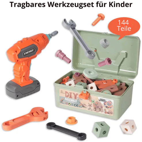 Builder play set for little handymen